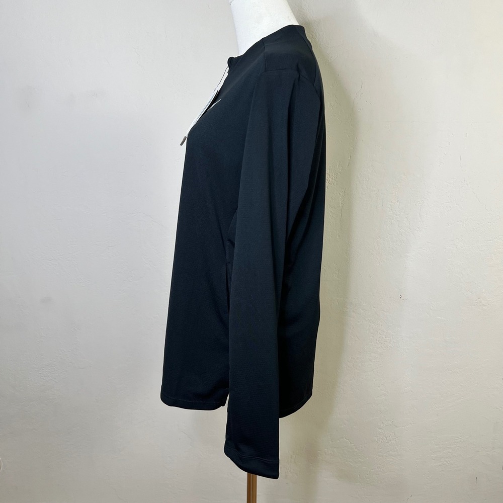 Nike Jacket Full Zip Golf Womens Size M Black Dri-FIT UPF 40+ NEW DX1489-010 - Picture 3 of 9